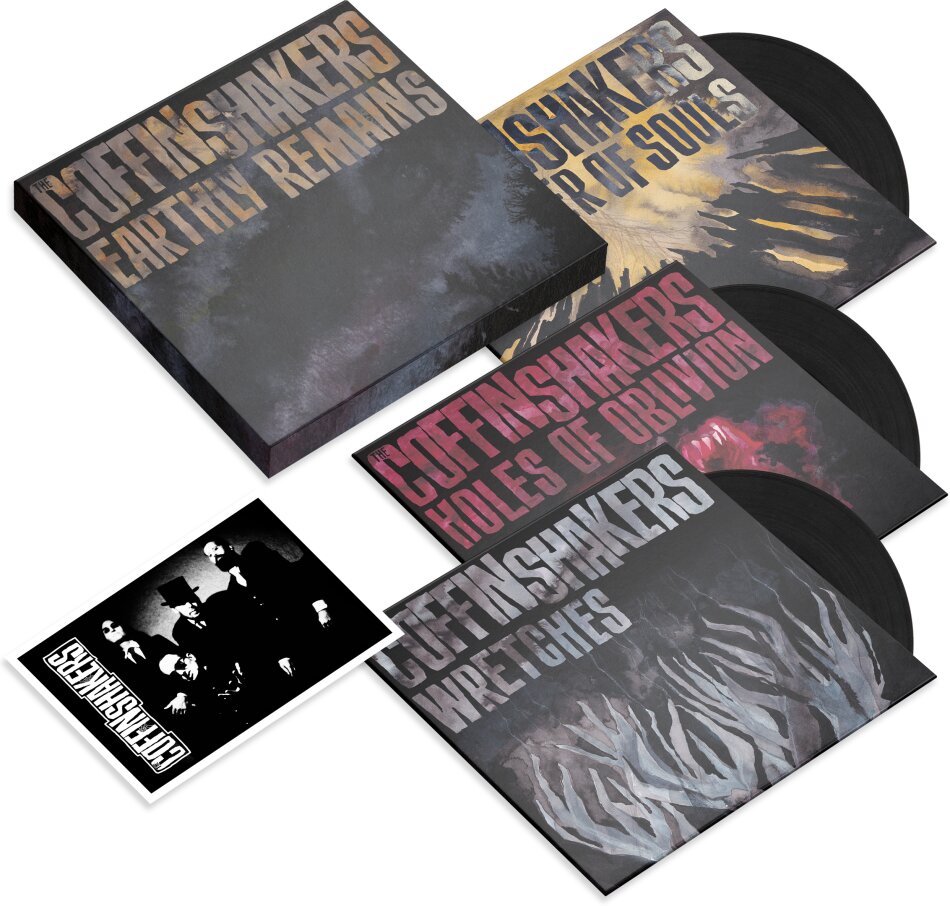 Coffinshakers - Earthly Remains 3 7" Singles