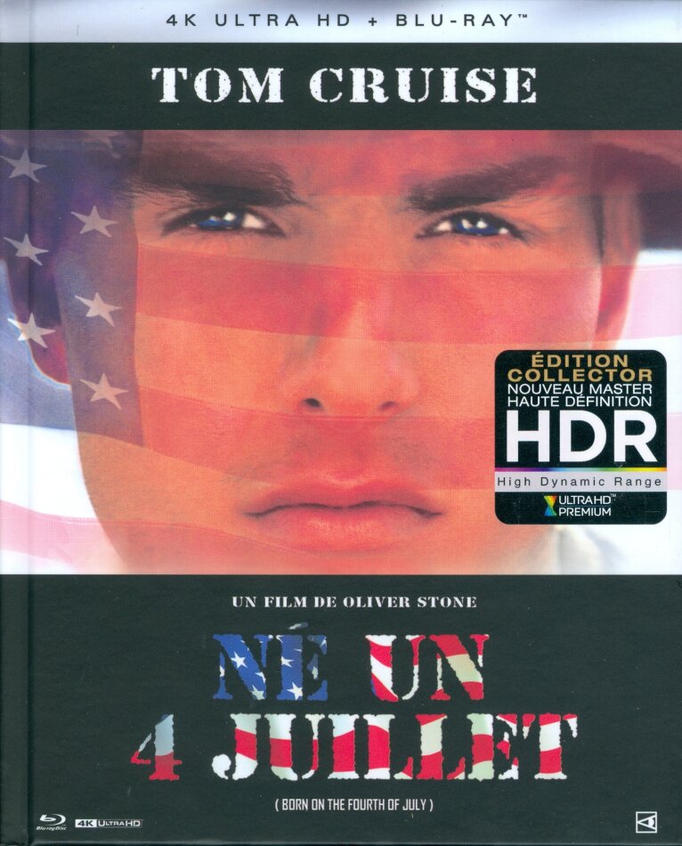 Né un 4 juillet (1989) Limited Collector's Edition, Mediabook, 4K Ultra HD + Blu-ray