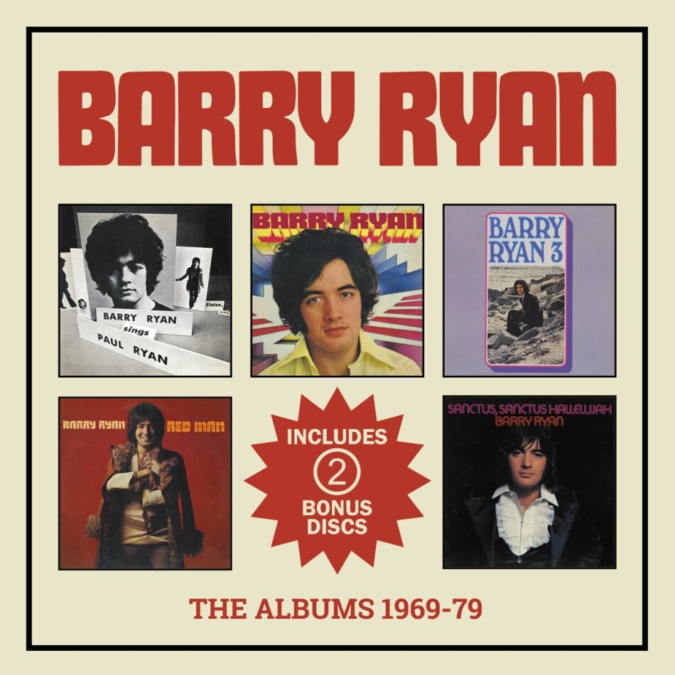 Barry Ryan - The Albums 1969-79 5 CDs