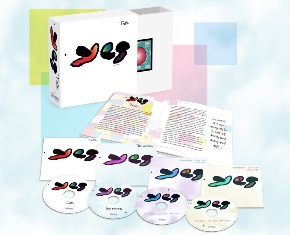 Yes - Talk Expanded Edition, 2024 Reissue, Spirit of Unicorn, 30th Anniversary Edition, 4 CDs