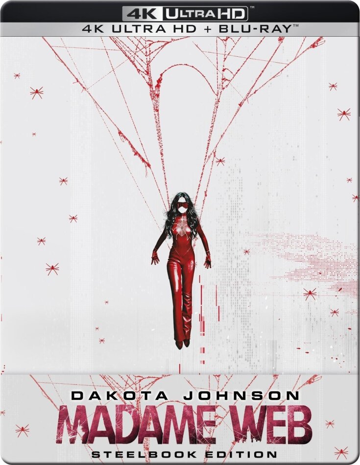 Madame Web (2024) Limited Edition, Steelbook, 4K Ultra HD + Blu-ray