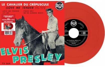 Elvis Presley - Ep Étranger N°11 - Le Cavalier Du Crépuscule (Red Vinyl, 7" Single)