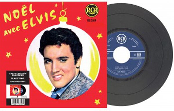 Elvis Presley - Ep Étranger N°12 - Noël Avec Elvis 7" Single