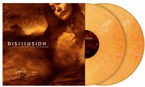 Disillusion - Back To Times Of Splendor 2024 Reissue, 20th Anniversary Edition, Apricot Marbled Vinyl, 2 LPs