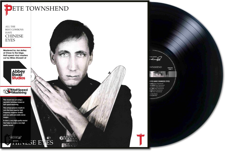Pete Townshend - All The Best Cowboys Have Chinese Eyes 2024 Reissue, Half Speed Mastering, LP