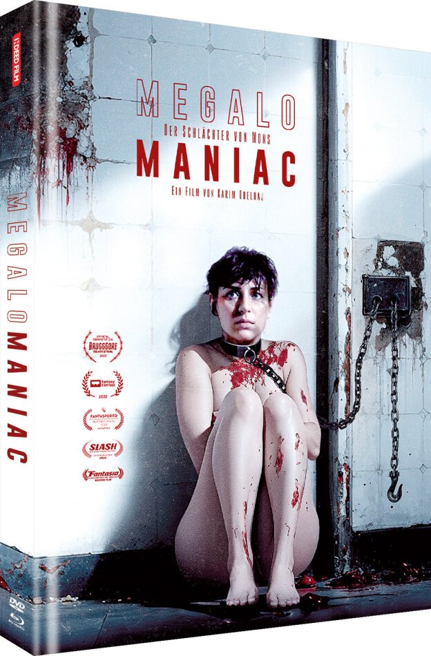 Megalomaniac (2022) Cover B, Limited Edition, Mediabook, Blu-ray + DVD