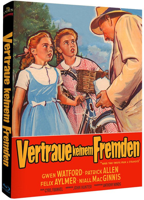 Vertraue keinem Fremden (1960) Cover B, Hammer Edition, Edizione Limitata, Mediabook