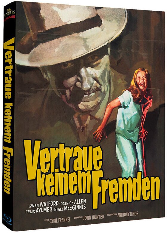 Vertraue keinem Fremden (1960) Cover C, Hammer Edition, Limited Edition, Mediabook