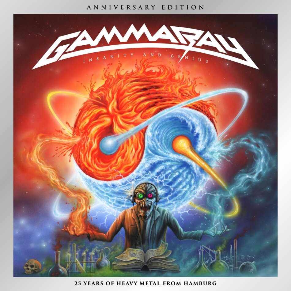 Gamma Ray - Insanity And Genius/Land Of The Free 2024 Reissue, Ear Music, Anniversary Edition, 2 CDs