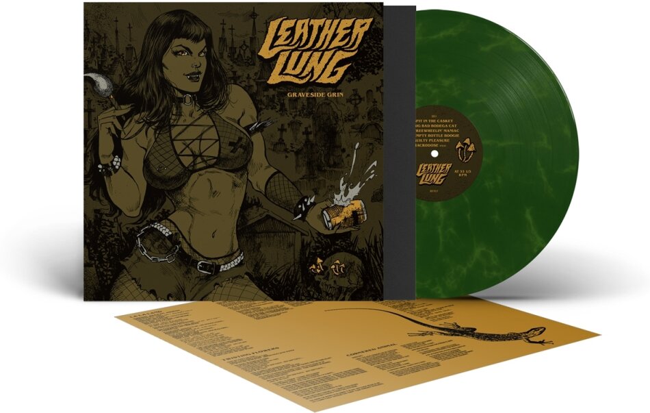 Leather Lung - Graveside Grin 2024 Reissue, 140 Gramm, Green Vinyl, LP