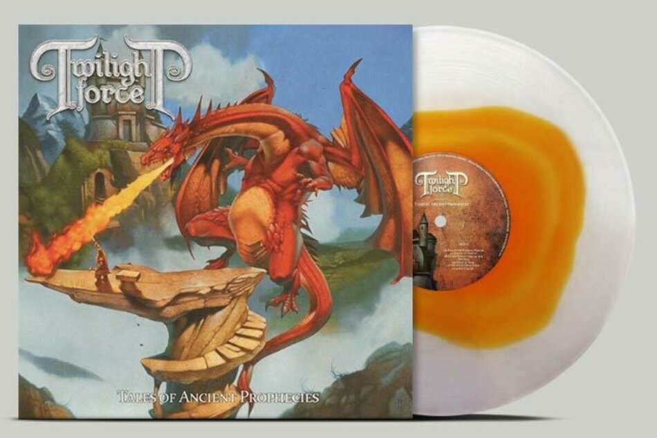 Twilight Force - Tales Of Ancient Prophecies 2024 Reissue, Black Lodge Records, Limited Edition, Yolk Vinyl, LP