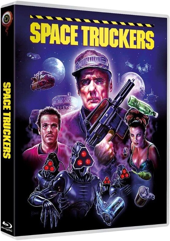 Space Truckers (1996) Wendecover, Limited Edition, Blu-ray + DVD