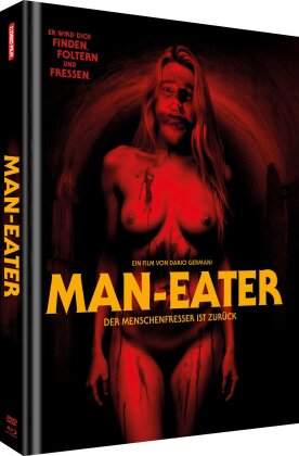 Man-Eater - Der Menschenfresser ist zurück (2022) (Cover D, Limited Edition, Mediabook, Blu-ray + DVD)