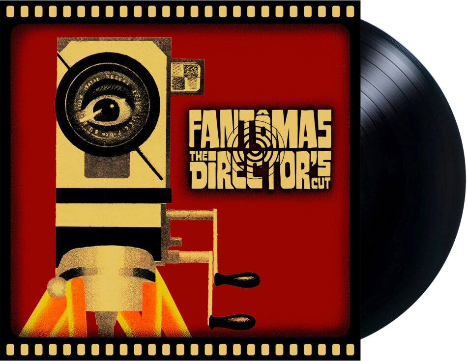 Fantomas (Patton/Osborne/Lombardo) - The Director's Cut 2024 Reissue, Ipecac Recordings, Black Vinyl, LP