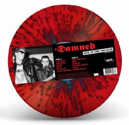 Damned - Live At The 100 Club (Limited Edition, Red Splatter Vinyl, LP)