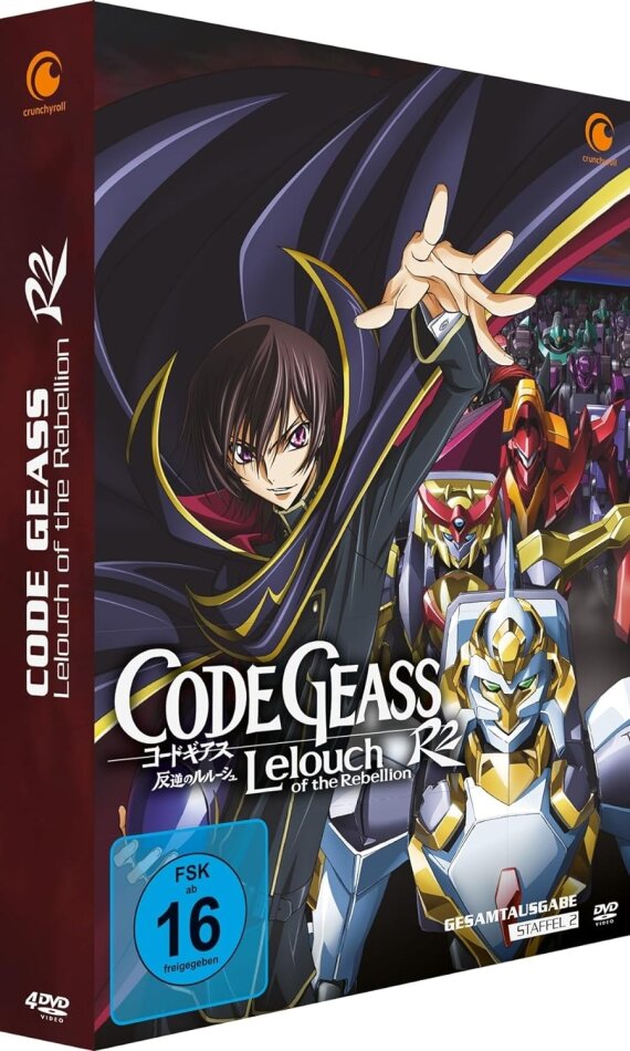 Code Geass: Lelouch of the Rebellion R2 - Staffel 2 Gesamtausgabe, 4 DVDs