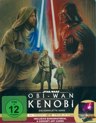 Obi-Wan Kenobi - Die komplette Serie (Limited Edition, Steelbook, 2 4K Ultra HDs + 2 Blu-rays)