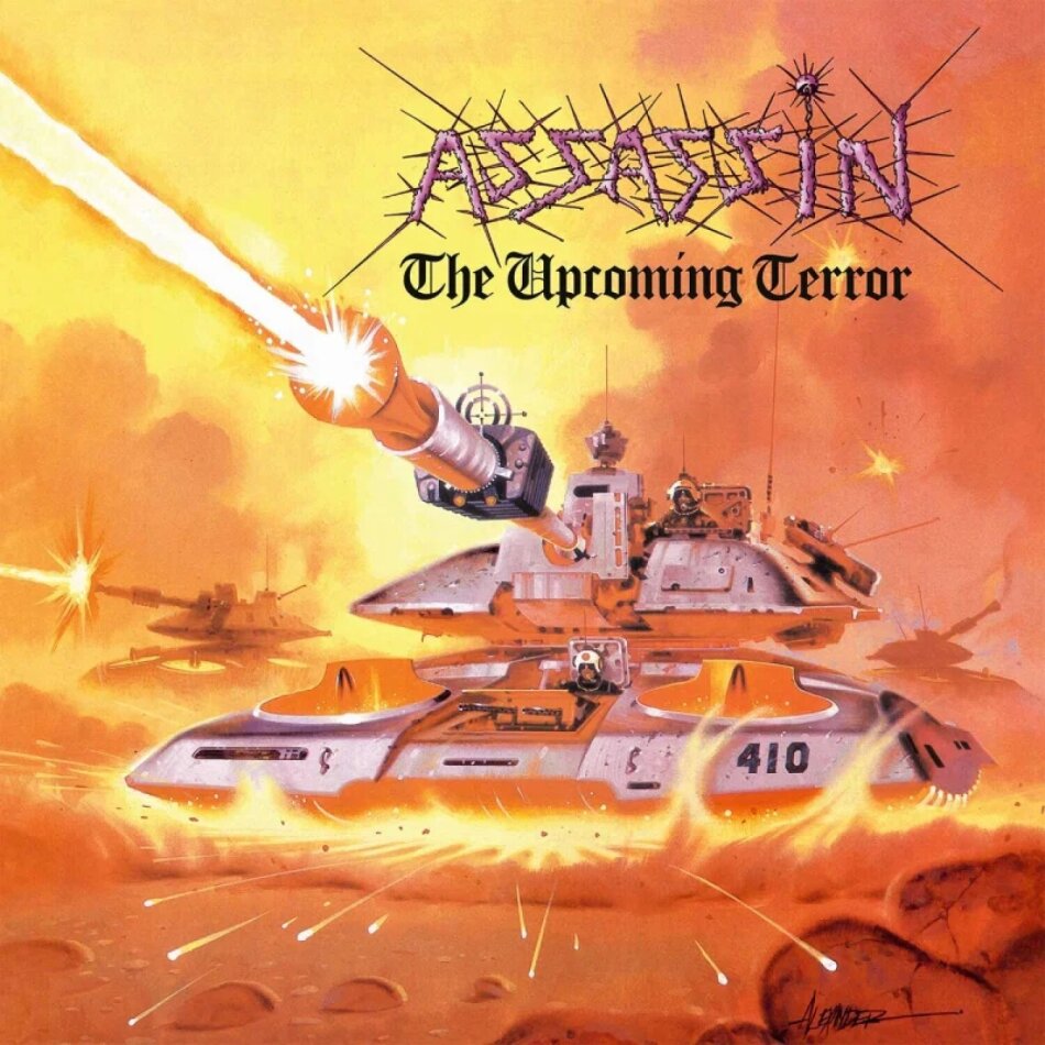 Assassin (Metal) - Upcoming Terror 2024 Reissue, High Roller Records, Slipcase