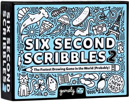 SIX SECOND SCRIBBLES 2 - 100 New Cards