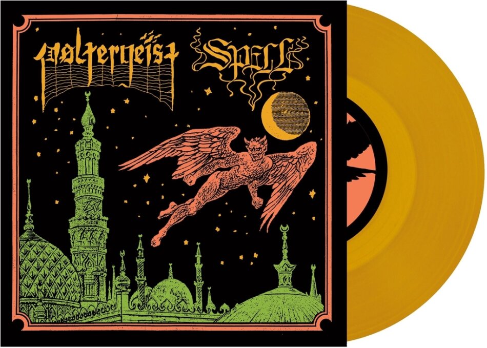 Spell & Poltergeist - A Waxing Moon Over Babylon/Fall To Ruin 7" Single