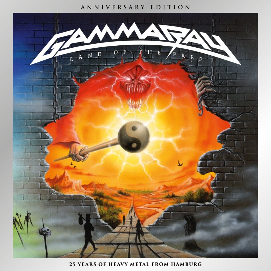 Gamma Ray - Land Of The Free 2024 Reissue, Earmusic, 2 CDs