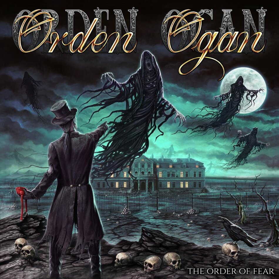 Orden Ogan - The Order Of Fear Gatefold, Limited Edition, Clear Turquoise Vinyl, LP