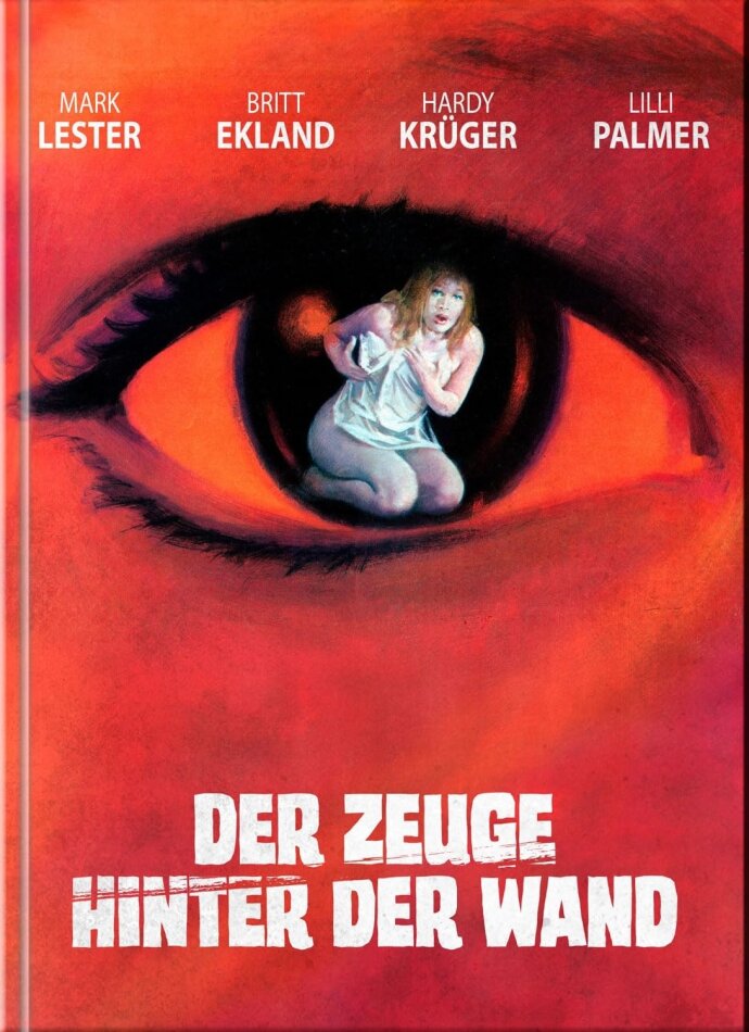 Der Zeuge hinter der Wand (1972) Cover D, Édition Limitée, Mediabook, Blu-ray + DVD