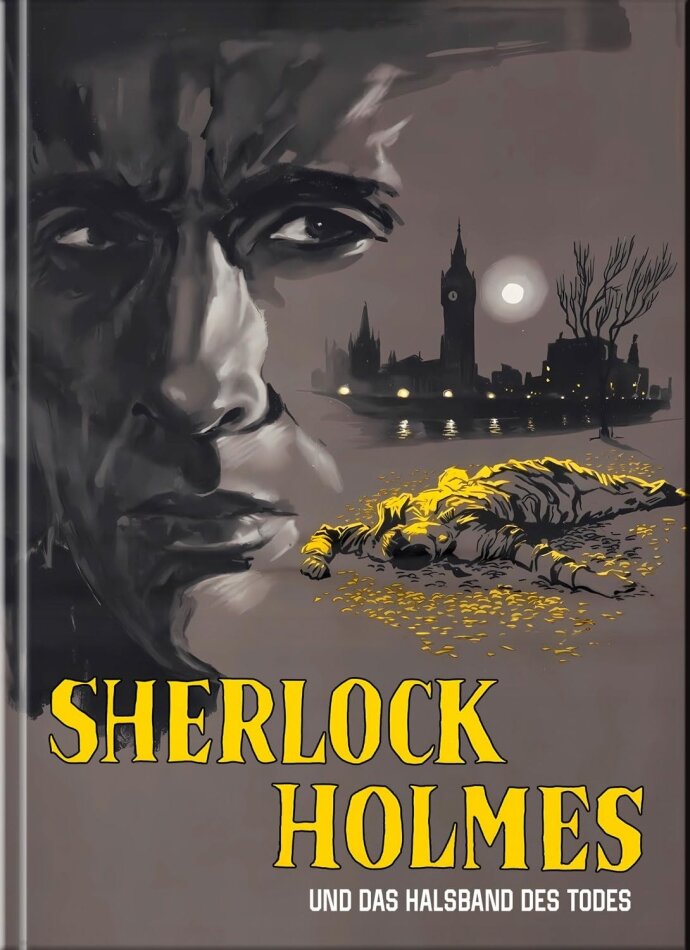 Sherlock Holmes und das Halsband des Todes (1962) Cover C, Limited Edition, Mediabook, Blu-ray + DVD