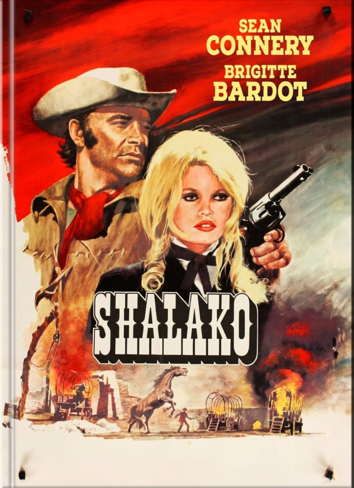Shalako (1968) Cover A, Limited Edition, Mediabook, Blu-ray + DVD