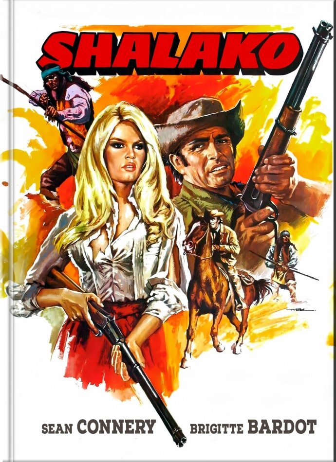 Shalako (1968) Cover B, Limited Edition, Mediabook, Blu-ray + DVD