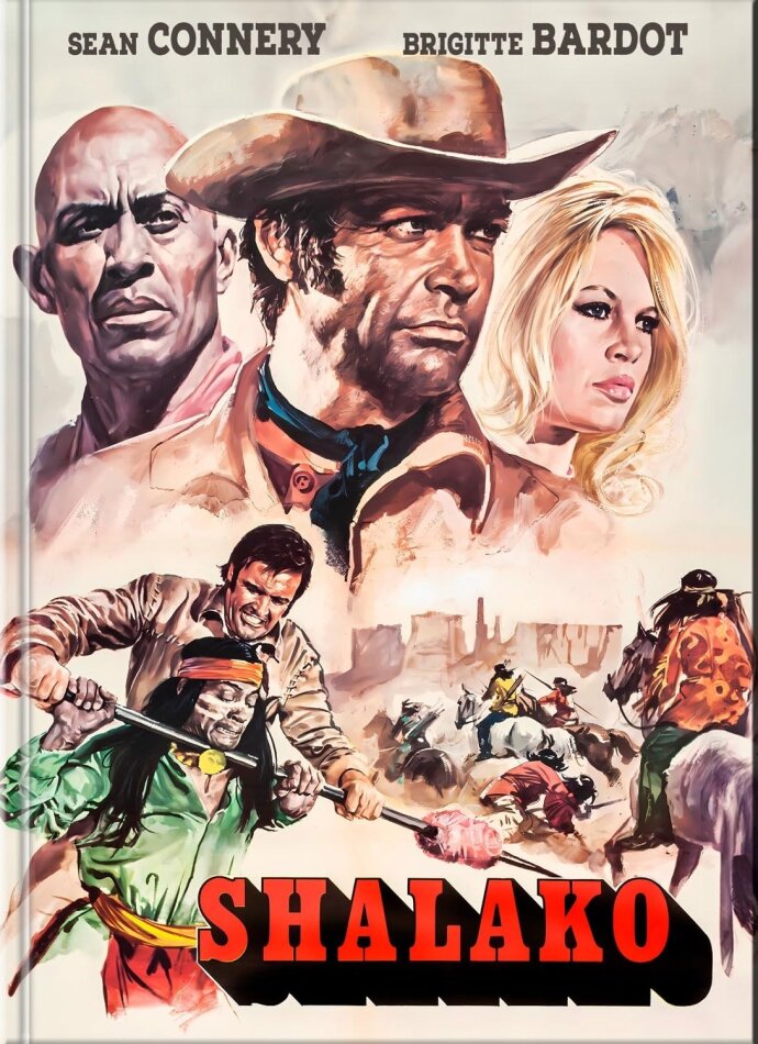Shalako (1968) Cover C, Edizione Limitata, Mediabook, Blu-ray + DVD