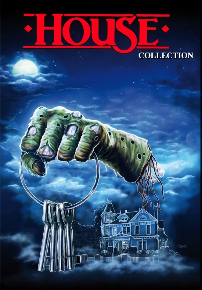 House 1-4 - Collection Limited Edition, Mediabook, Uncut, 4 Blu-rays