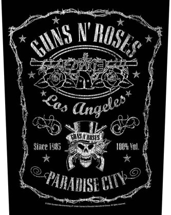 Guns N Roses - Paradise City Backpatch