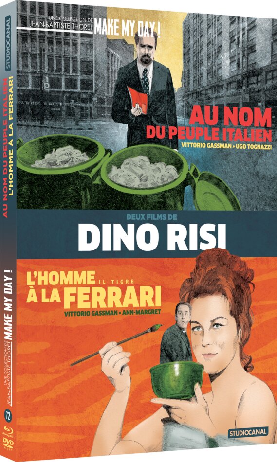 L'homme à la Ferrari (1967) / Au nom du peuple italien (1971) 2 Blu-ray + 2 DVD