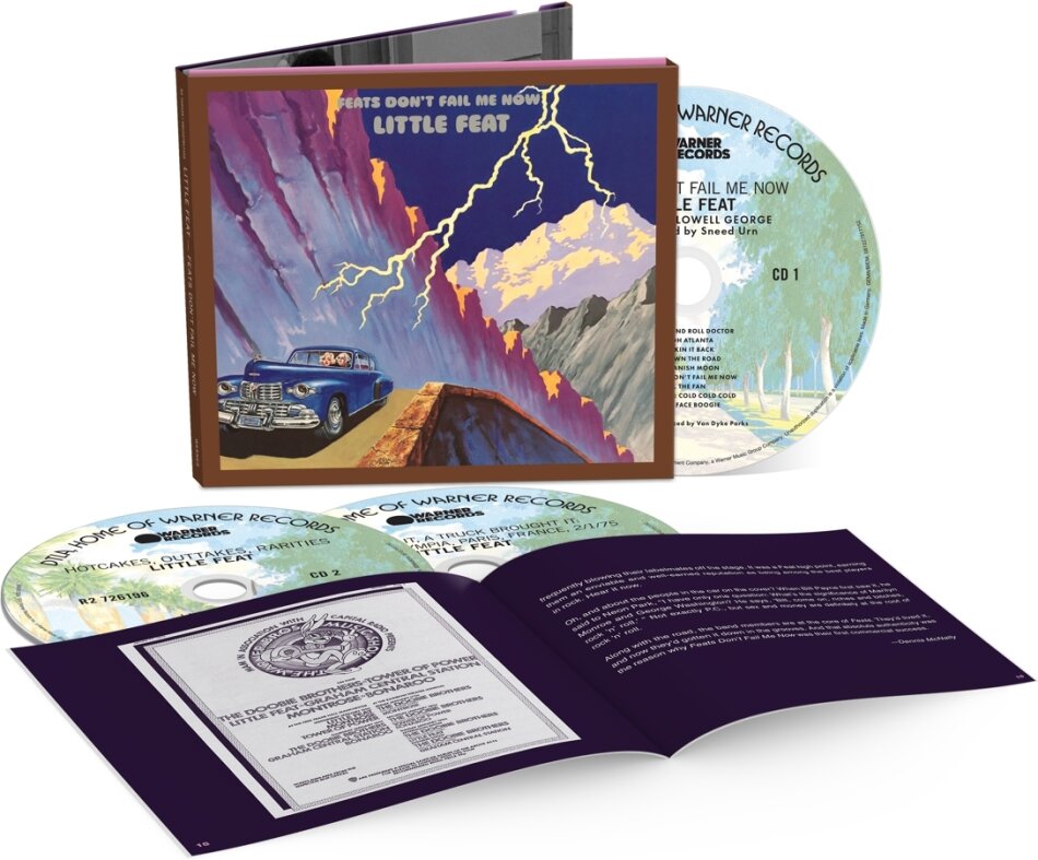 Little Feat - Feats Don't Fail Me Now 2024 Reissue, Rhino, 3 CDs
