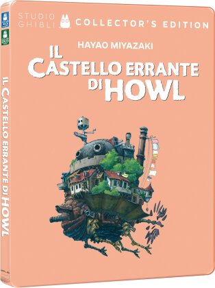 Il castello errante di Howl (2004) (Collector's Edition Limitata, Steelbook, Blu-ray + DVD)
