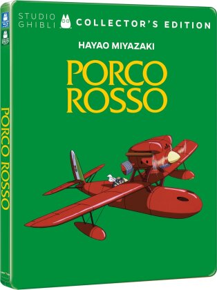 Porco Rosso (1992) (Collector's Edition Limitata, Steelbook, Blu-ray + DVD)