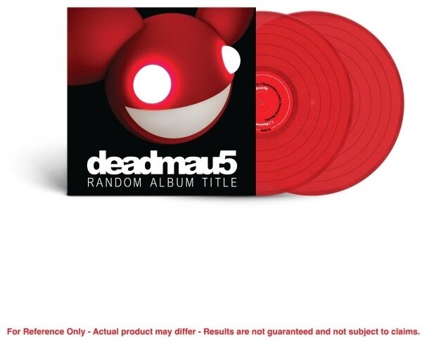 Deadmau5 - Random Album Title 2024 Reissue, 2 LPs