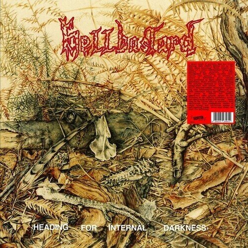 Hellbastard - Heading For Internal Darkness 2024 Reissue, Red Vinyls, 2 LPs