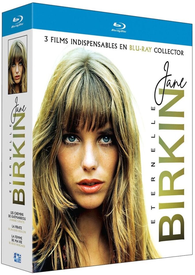 Éternelle Jane Birkin - Les chemins de Katmandou / La Pirate / La femme de ma vie 3 Blu-ray
