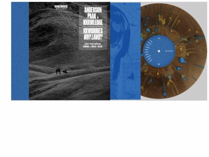 NxWorries (Anderson.Paak & Knxwledge) - Why Lawd? (Gold Smoke With Blue Splatter Vinyl, LP)
