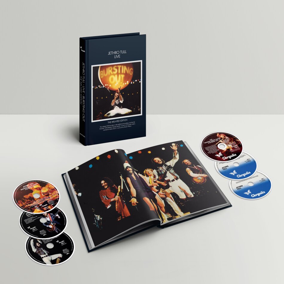 Jethro Tull - Bursting Out 2024 Reissue, The Inflated Edition, 3 CD + 3 DVD