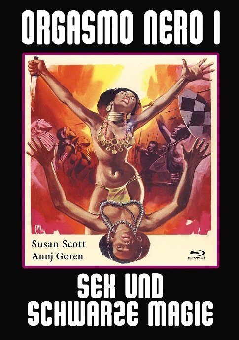 Orgasmo Nero 1 - Sex und schwarze Magie (1980) Cover C, Limited Edition, Mediabook, Uncut