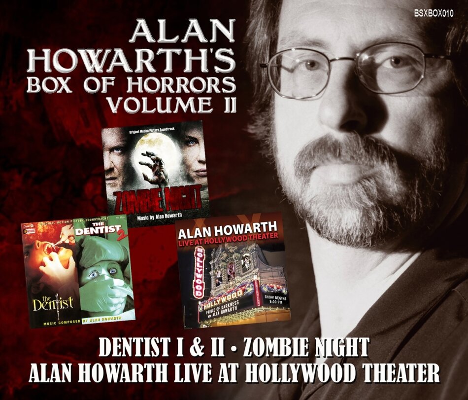 Alan Howarth - Alan Howarth's Box Of Horrors: II Boxset, Limited Edition, 3 CDs