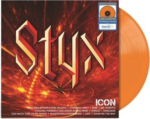 Styx - Icon Translucent Orange Vinyl, LP