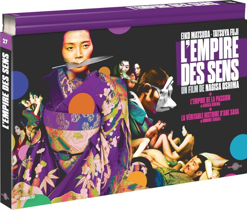 L'empire des sens (1976) Édition Coffret Ultra Collector, Édition Limitée, 2 4K Ultra HDs + 2 Blu-ray + Livre