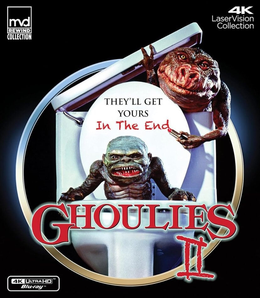 Ghoulies 2 (1987) MVD Rewind Collection, 4K LaserVision Collection, Collector's Edition