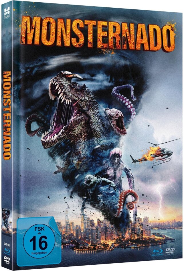 Monsternado (2023) Limited Edition, Mediabook, Uncut, Blu-ray + DVD