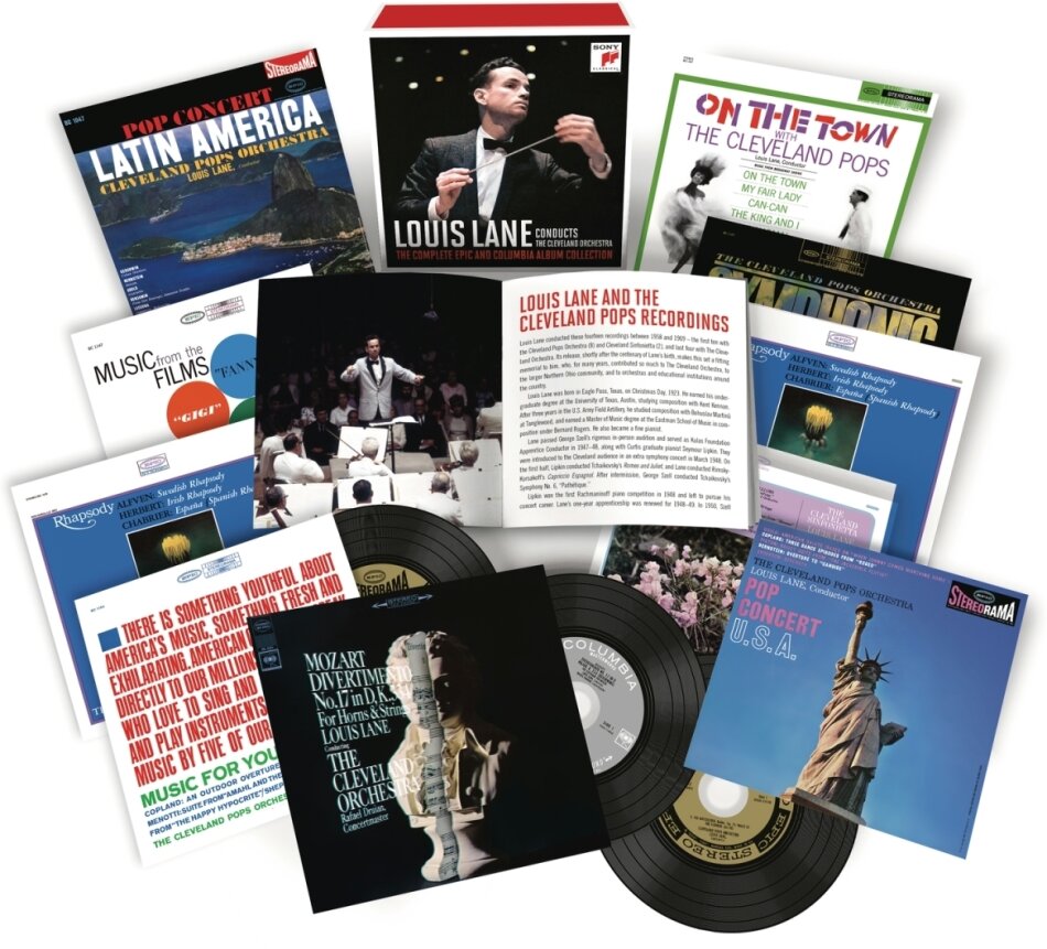 Louis Lane - Louis Lane Conducts the Cleveland Orchestra - The Complete Epic and Columbia Album Collection 14 CDs