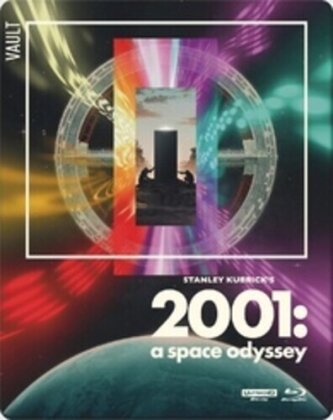 2001: A Space Odyssey (1968) (The Film Vault Range, Limited Edition, Steelbook, 4K Ultra HD + Blu-ray)